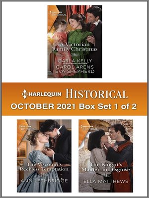 cover image of Harlequin Historical October 2021--Box Set 1 of 2